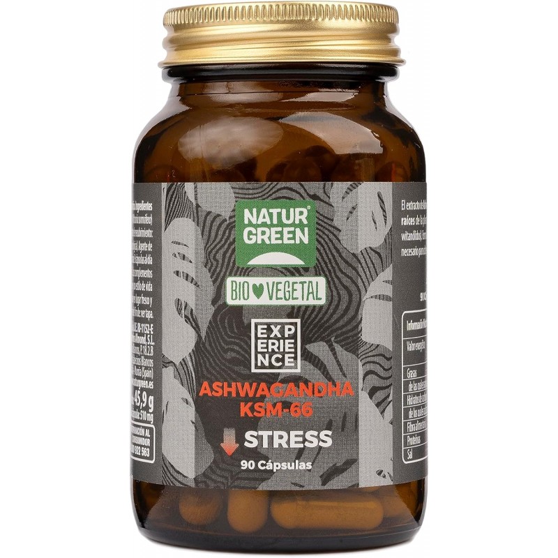 ASHWAGANDHA KSM-66 BIO 90 CAPSULAS NATURGREEN ASHWAGANDHA KSM-66 BIO 90 CAPSULAS NATURGREEN