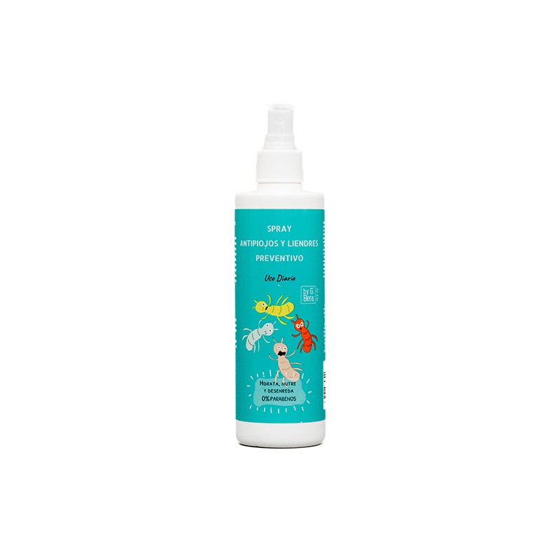 SPRAY AANTIPIOJOS Y LIENDRES USO DIARIO 250ML GBERA SPRAY AANTIPIOJOS Y LIENDRES USO DIARIO 250ML GBERA