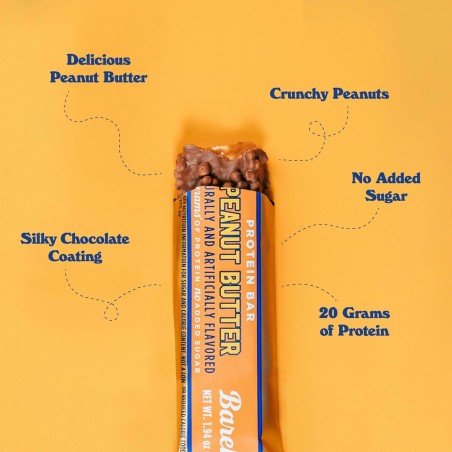 CAJA DE BARRITAS PEANUT BUTTER BAREBELLS
