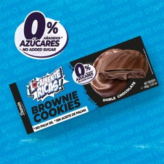 GALLETA BROWNIE DOBLE CHOCOLATE LOCAMENTE RICAS 100G DUMON