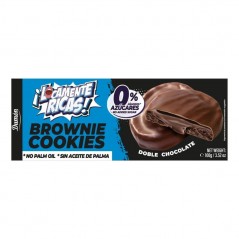 GALLETA BROWNIE DOBLE CHOCOLATE LOCAMENTE RICAS 100G DUMON