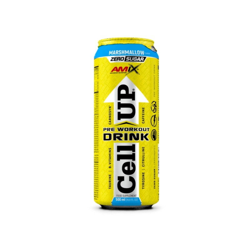 PRO CELL UP PRE-WORK DRINK 500ML MARSHMALLOW AMIX