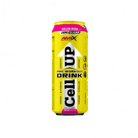 PRO CELL UP PRE-WORK DRINK 500ML MELON RUSH AMIX