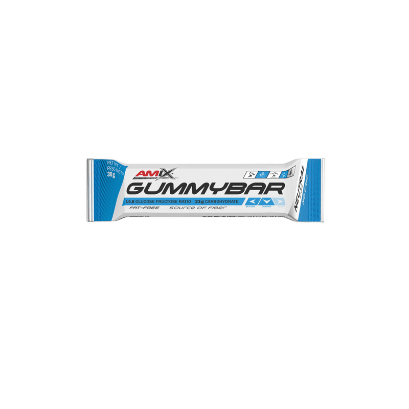 GUMMY BAR 30G SIN CAFEINA AMIX