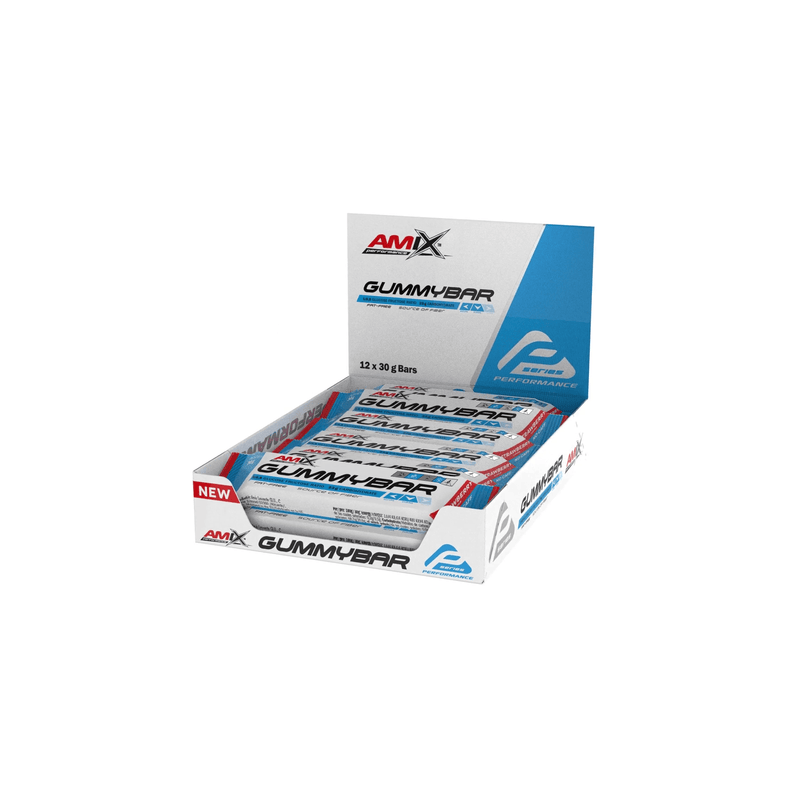 GUMMY BAR 12x30G SIN CAFEINA AMIX