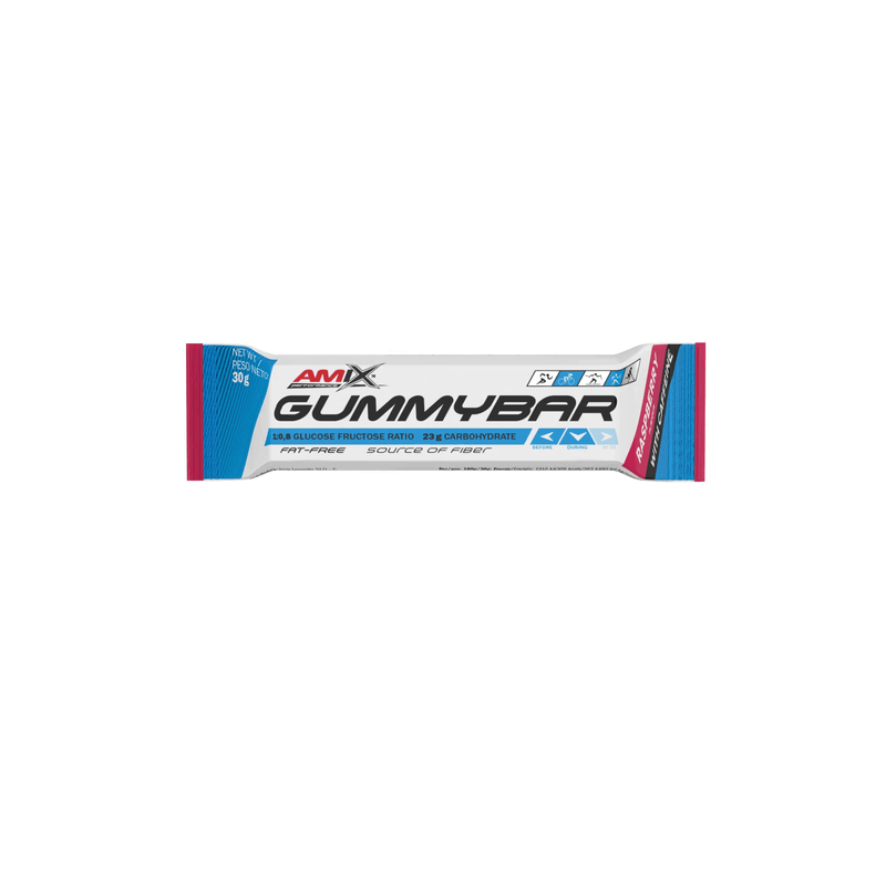 GUMMY BAR 30G CON CAFEINA AMIX