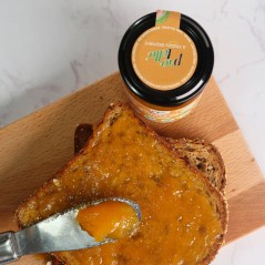 MERMELADA MELOCOTÓN PROTEICA 170G PROTELLA