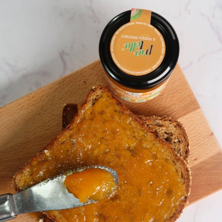 MERMELADA MELOCOTÓN PROTEICA 170G PROTELLA