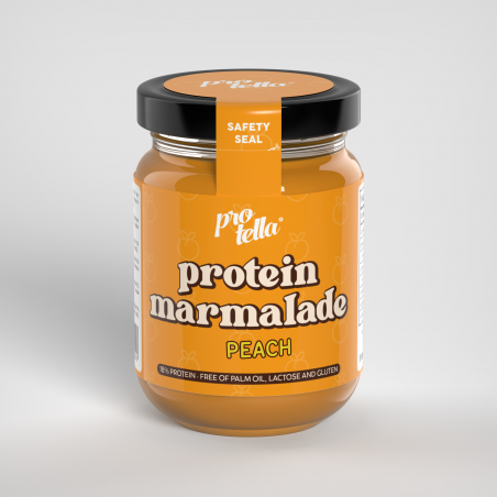 MERMELADA MELOCOTÓN PROTEICA 170G PROTELLA