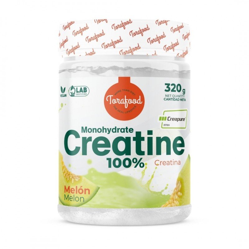 CREATINA CREAPURE 320G SABOR MELON TORAFOOD CREATINA CREAPURE 320G SABOR MELON TORAFOOD