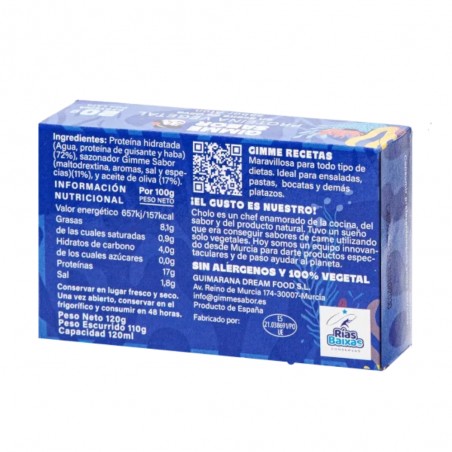 GIMME SABOR PROTEINA VEGETAL 120G SABOR ATUN