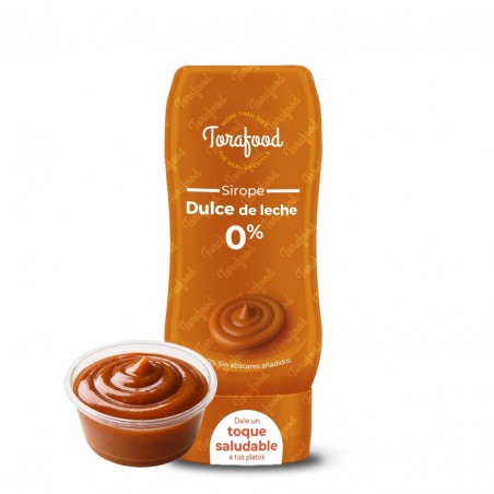 SIROPE ZERO SABOR DULCE DE LECHE 330ML TORAFOOD