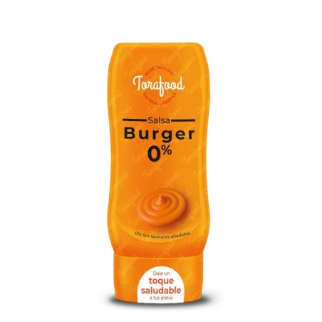 SALSA ZERO SABOR BURGER 330ML TORAFOOD