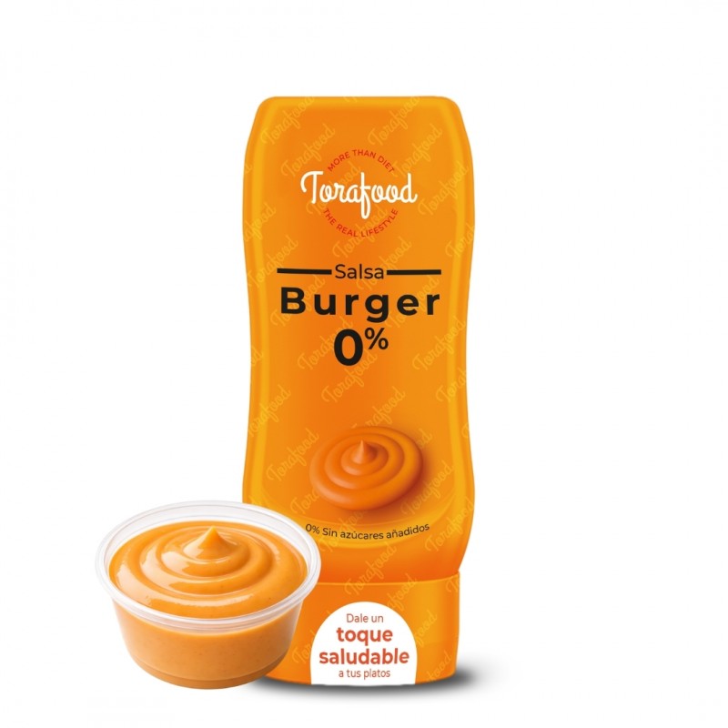 SALSA ZERO SABOR BURGER 330ML TORAFOOD SALSA ZERO SABOR BURGER 330ML TORAFOOD