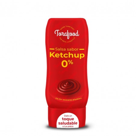 SALSA ZERO SABOR KETCHUP 330ML TORAFOOD
