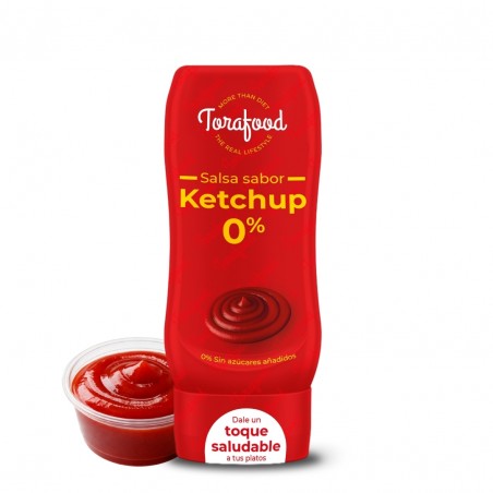 SALSA ZERO SABOR KETCHUP 330ML TORAFOOD