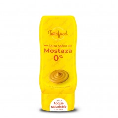 SALSA ZERO SABOR MOSTAZA 330ML TORAFOOD