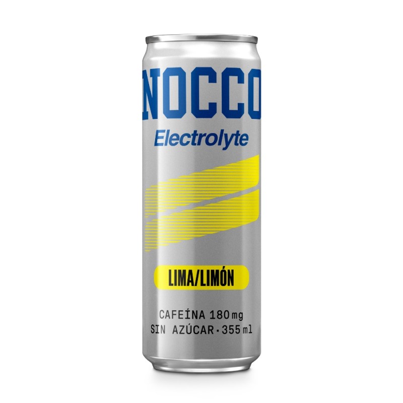NOCCO BEBIDA ENERGETICA ELECTROLYTE LIMA LIMON 330ML