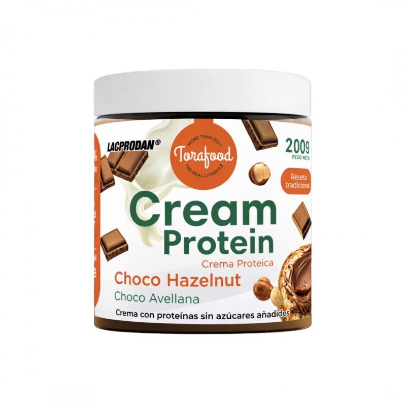 CREMA PROTEICA CHOCO AVELLANA 200G TORAFOOD