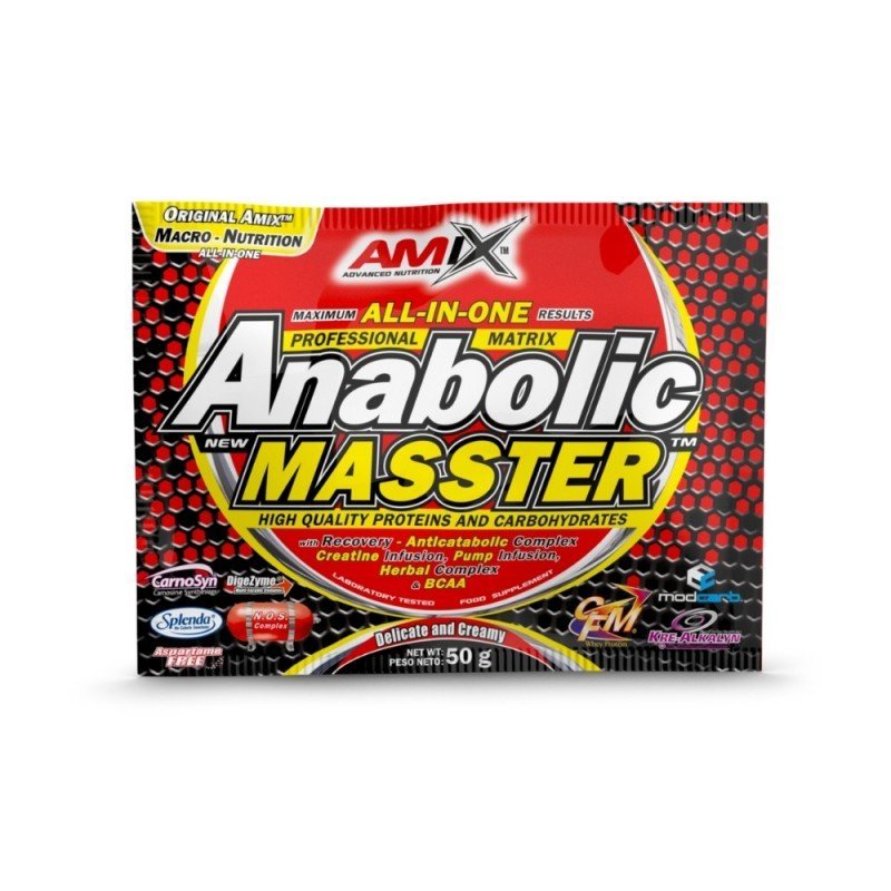 UNIDOSIS ANABOLIC MASSTER 50GR AMIX UNIDOSIS ANABOLIC MASSTER 50GR AMIX