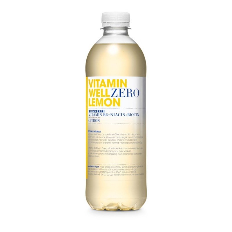VITAMIN WELL ZERO BEBIDA VITAMINADA LIMON SIN AZUCAR 500ML VITAMIN WELL ZERO BEBIDA VITAMINADA LIMON SIN AZUCAR 500ML