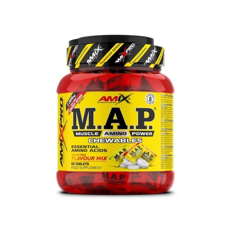 M.A.P MASTICABLE 60 TABLETAS AMIX PRO M.A.P MASTICABLE 60 TABLETAS AMIX PRO