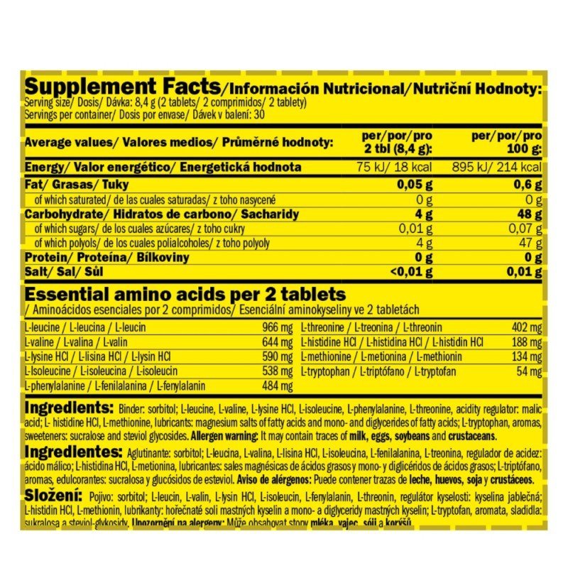 Creatina Monohidrato Masticable 60 Tabletas de Amix | PowerFitt