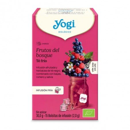 YOGI TEA FRÍO FRUTOS DEL BOSQUE 15X30GR