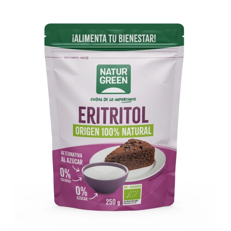 ERITRITOL DOYPACK 250G NATURGREEN ERITRITOL DOYPACK 250G NATURGREEN