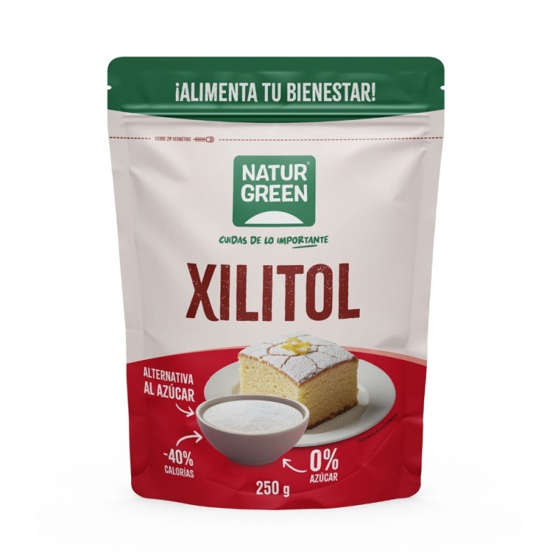 XILITOL DOYPACK 250G NATURGREEN XILITOL DOYPACK 250G NATURGREEN