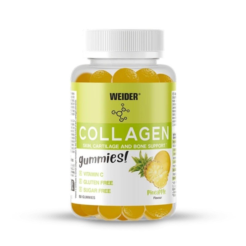 GUMMIES COLAGENO PIÑA 50 GOMINOLAS WEIDER