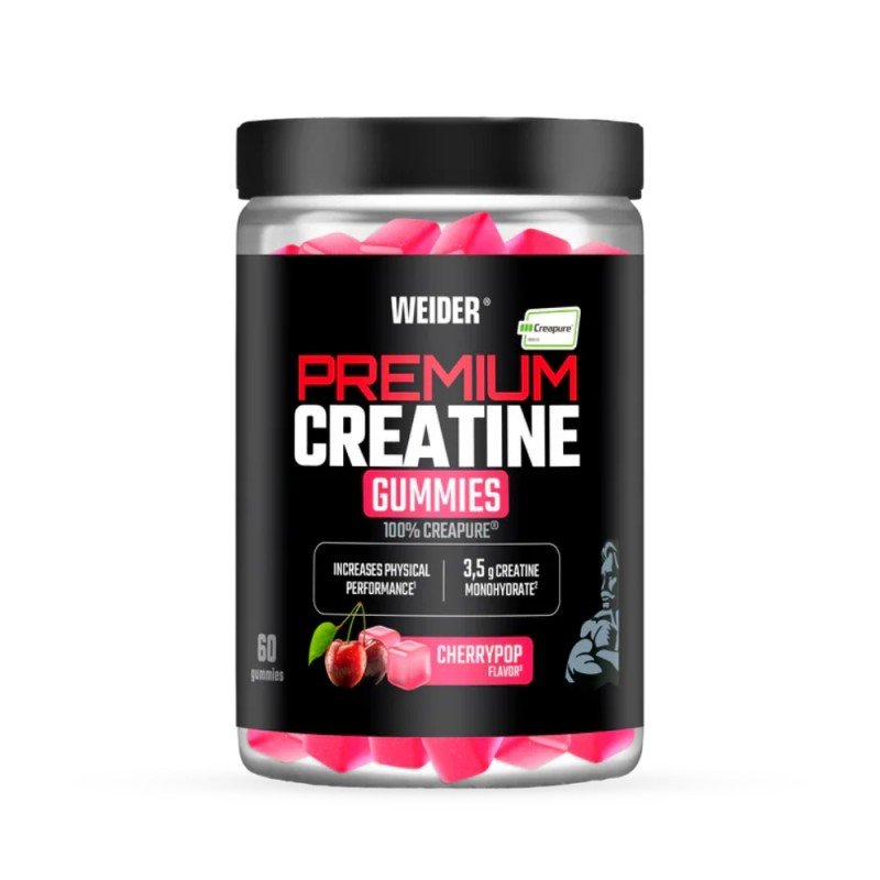 GUMMIES CREATINA CREAPURE CEREZA 60 GOMINOLAS WEIDER