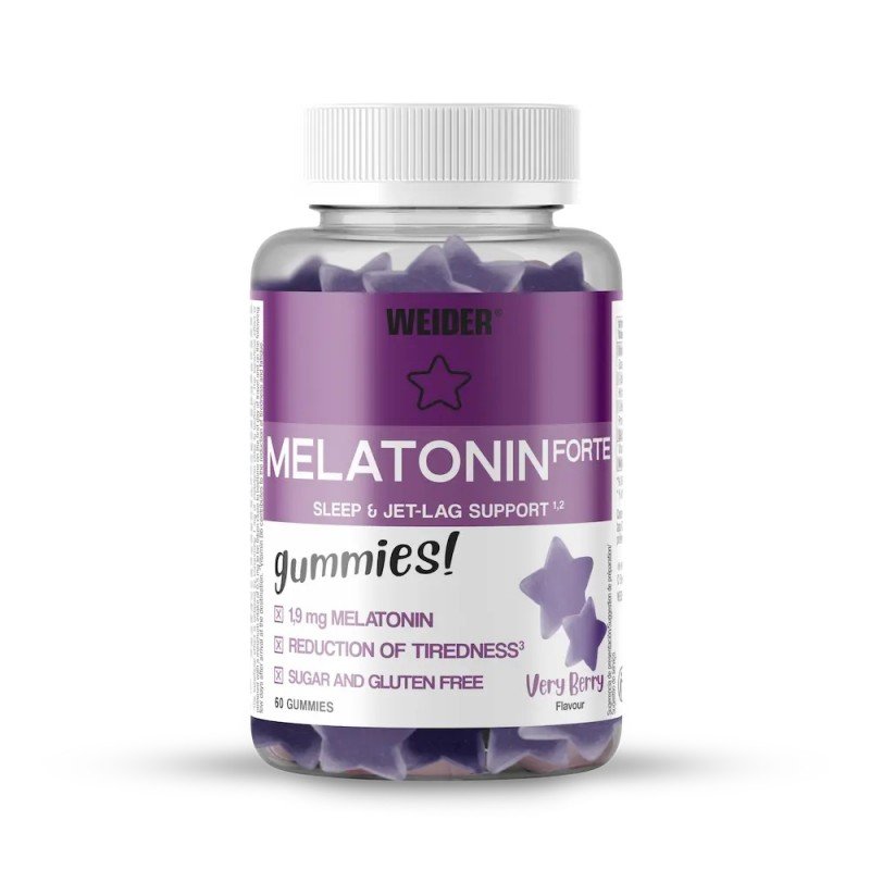 GUMMIES MELATONINA ARANDANO 60 GOMINOLAS WEIDER GUMMIES MELATONINA ARANDANO 60 GOMINOLAS WEIDER