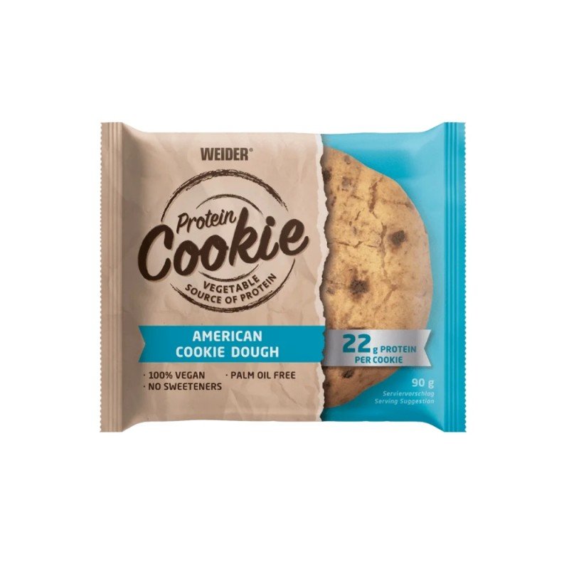 PROTEIN COOKIES VEGANAS AMERICAN COOKIE DOUGH 90G WEIDER
