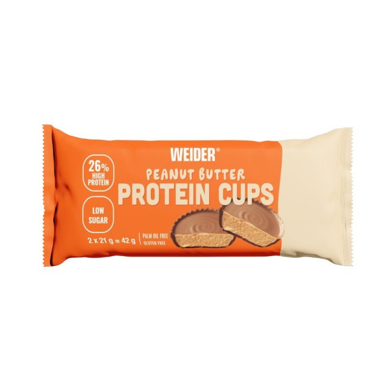 PROTEIN CUPS PEANUT BUTTER 42G WEIDER PROTEIN CUPS PEANUT BUTTER 42G WEIDER