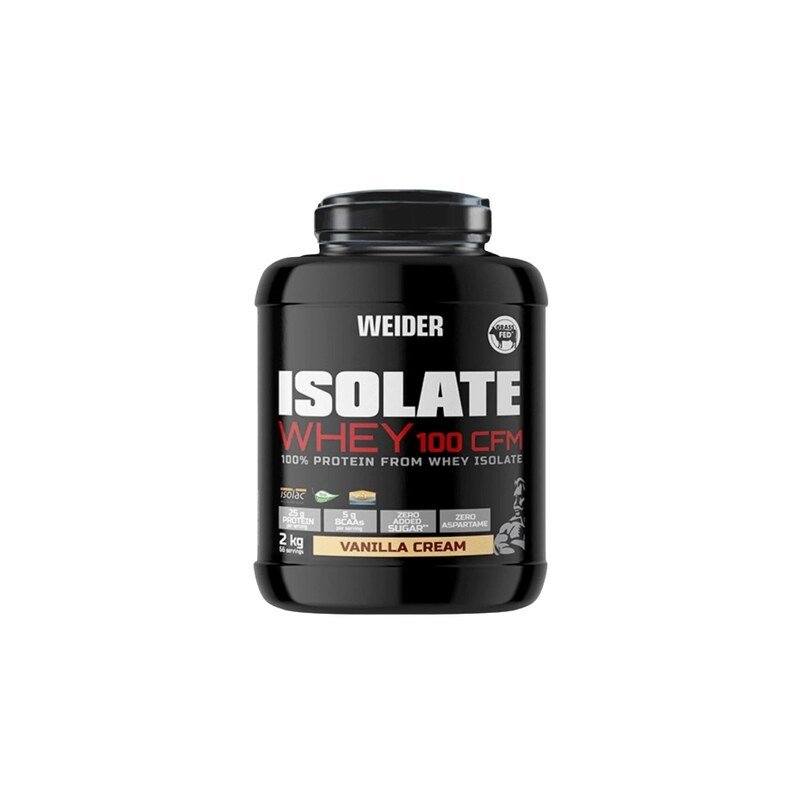 Proteina Isolate Whey 100 CFM Vainilla 908G Weider | PowerFitt
