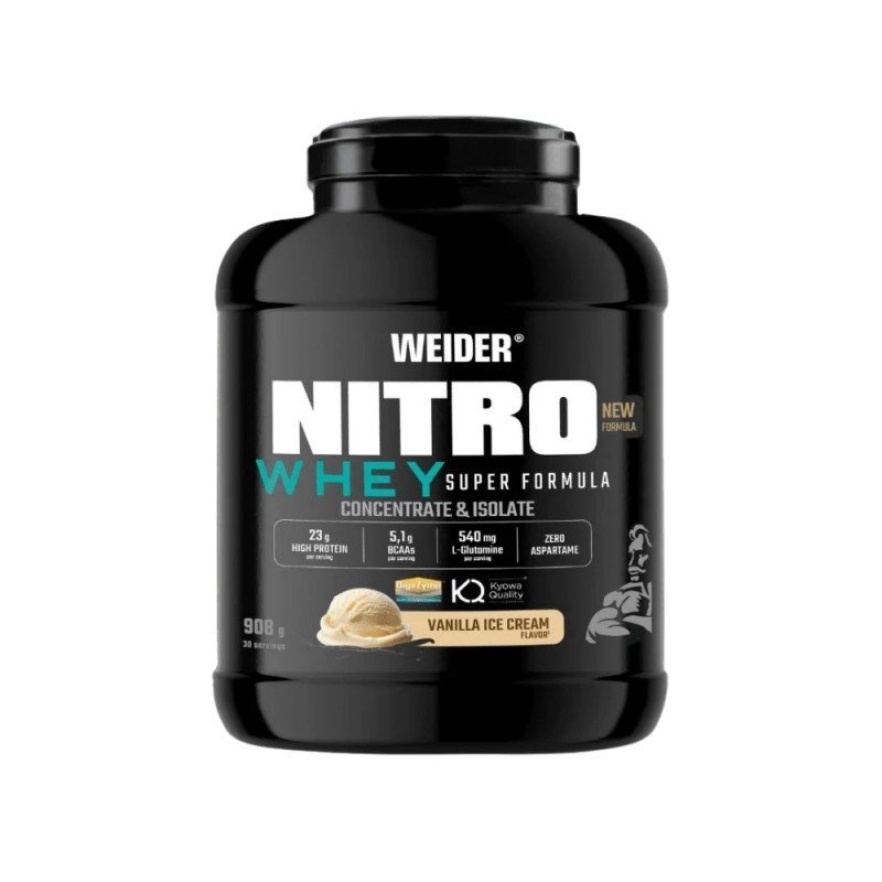 PROTEINA NITRO WHEY SUPER FORMULA VAINILLA 908G WEIDER