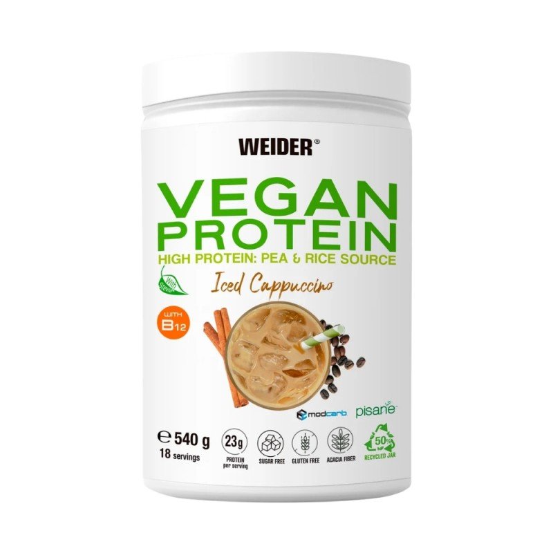PROTEINA VEGANA CAPPUCCINO 540G WEIDER