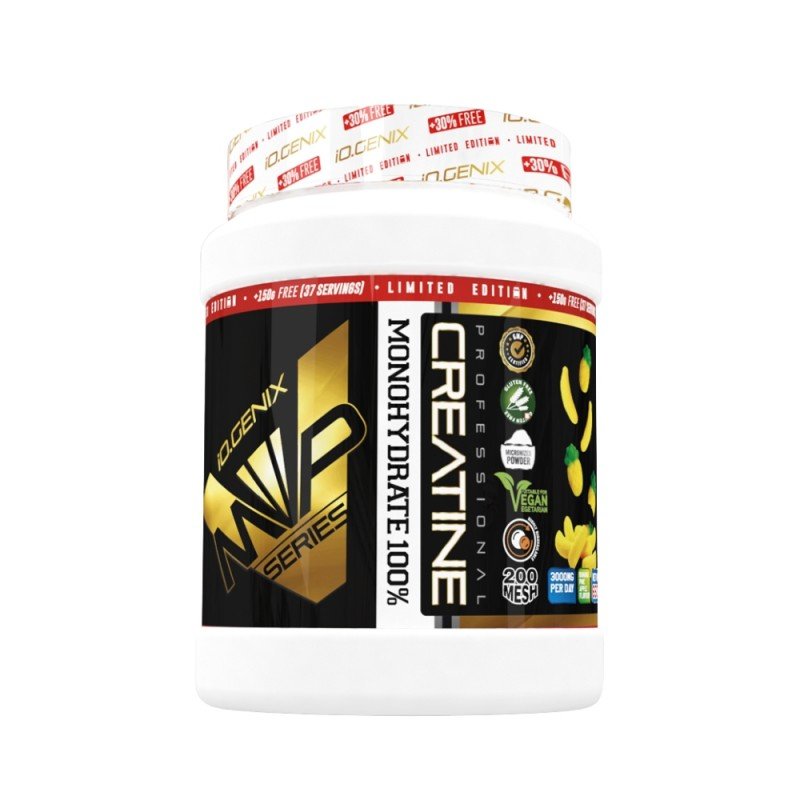 CREATINA MONOHIDRATO BANANA PIÑA 650G IOGENIX