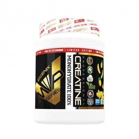 CREATINA MONOHIDRATO BANANA PIÑA 650G IOGENIX
