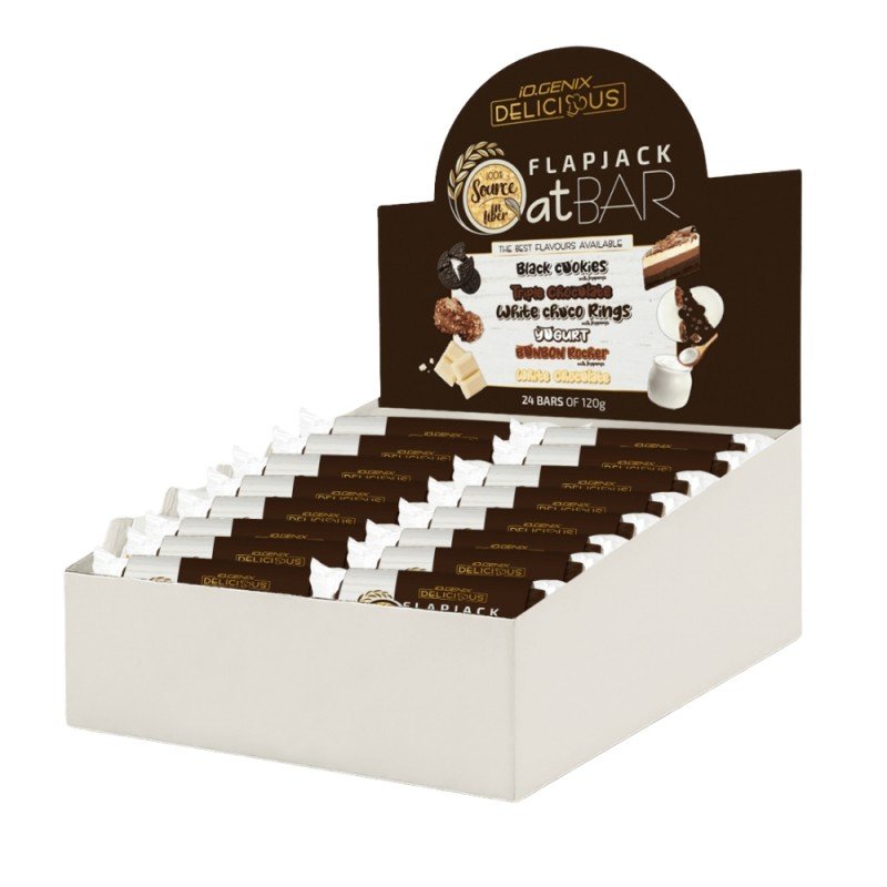 FLAP JACK DELICIOUS WHITE CHOCO RINGS 24X120GR AMIX FLAP JACK DELICIOUS WHITE CHOCO RINGS 24X120GR AMIX