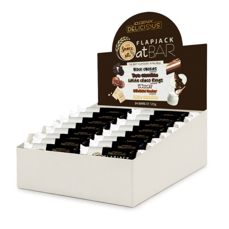 FLAP JACK DELICIOUS TRIPLE CHOCOLATE 24X120GR AMIX