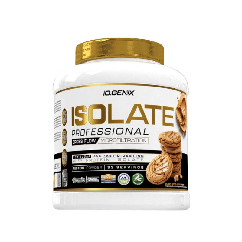 PROTEINA ISOLATE PROFESSIONAL PEANUT COOKIES 1KG IOGENIX PROTEINA ISOLATE PROFESSIONAL PEANUT COOKIES 1KG IOGENIX