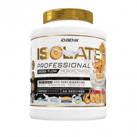 PROTEINA ISOLATE PROFESSIONAL CREMA RICA COOKIES 2KG IOGENIX