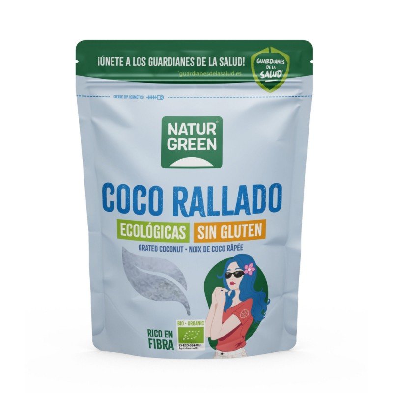 COCO RALLADO BIO. 125GR. NATURGREEN COCO RALLADO BIO. 125GR. NATURGREEN