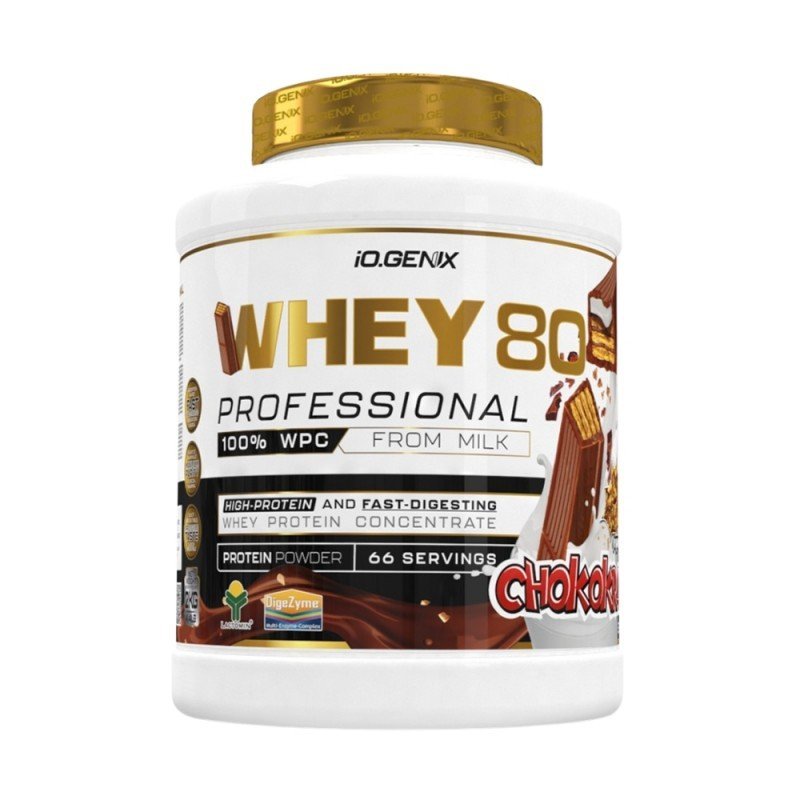 PROTEINA WHEY 80 PROFESSIONAL CHOCOKRAC 2KG IOGENIX