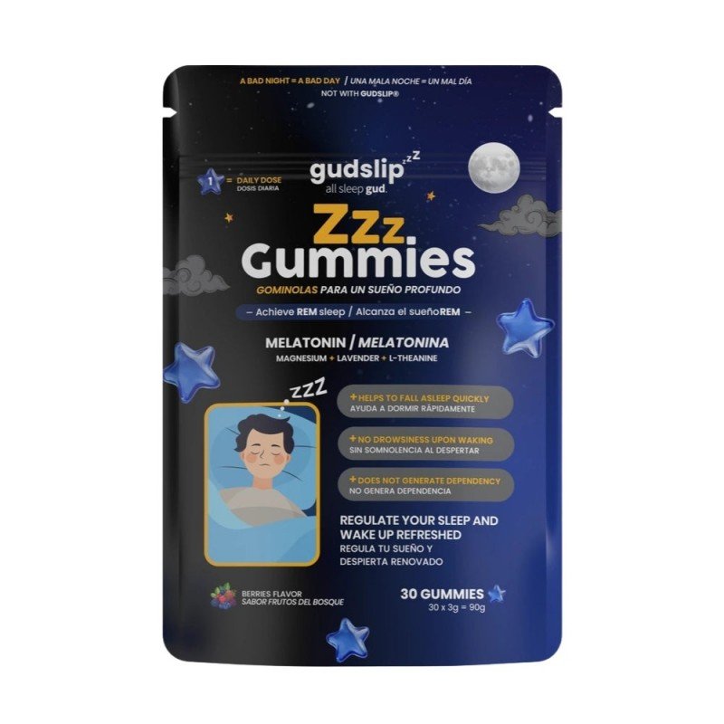 GOMINOLAS MELATONINA 30 GOMINOLAS GUDSLIP GOMINOLAS MELATONINA 30 GOMINOLAS GUDSLIP