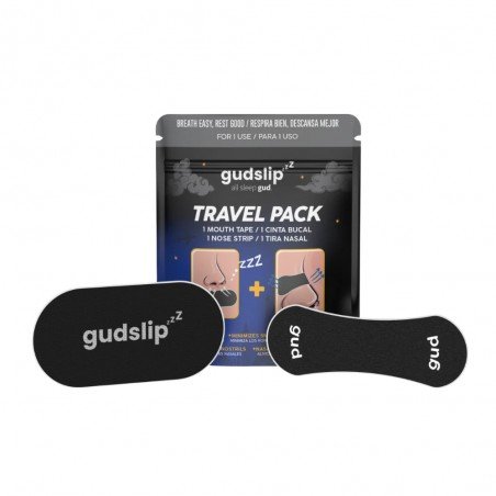 PACK DE VIAJE CINTA BUCAL + TIRA NASAL GUDSLIP