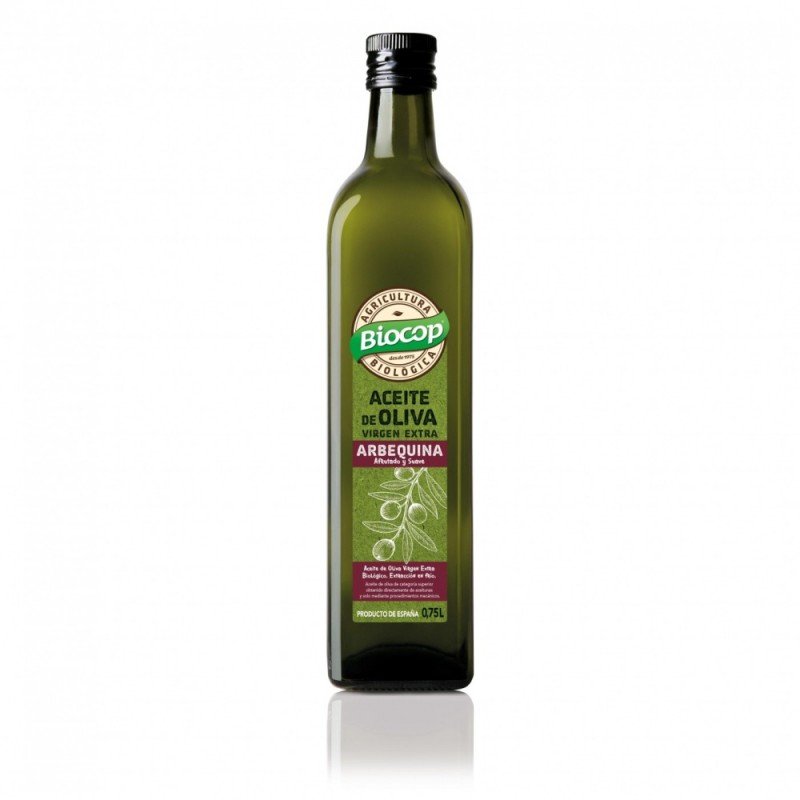 ACEITE OLIVA VIRGEN EX. ARBEQUINA 750ML. BIOCOP ACEITE OLIVA VIRGEN EX. ARBEQUINA 750ML. BIOCOP