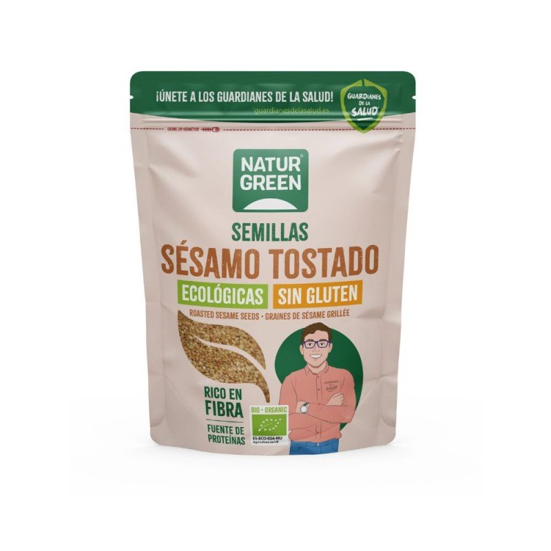 SEMILLA SESAMO TOSTADO BIO 400GR NATURGREEN